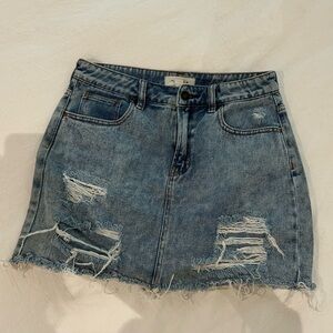 Pacsun Denim Mini Skirt